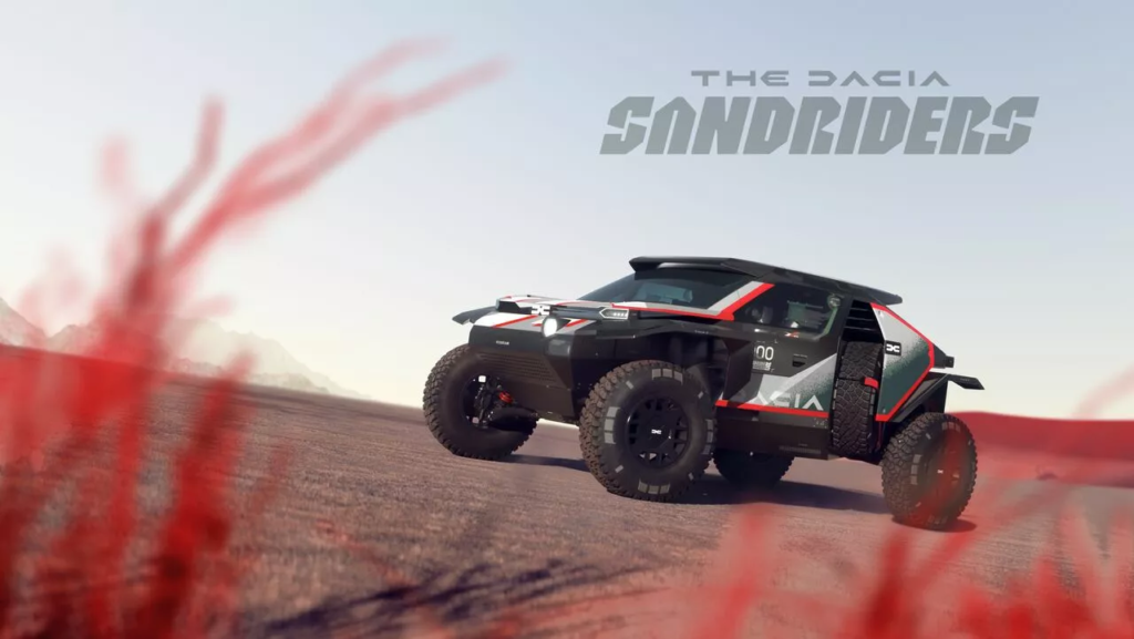 Dacia prezintă Sandrider vehiculul pentru raliul Dakar!